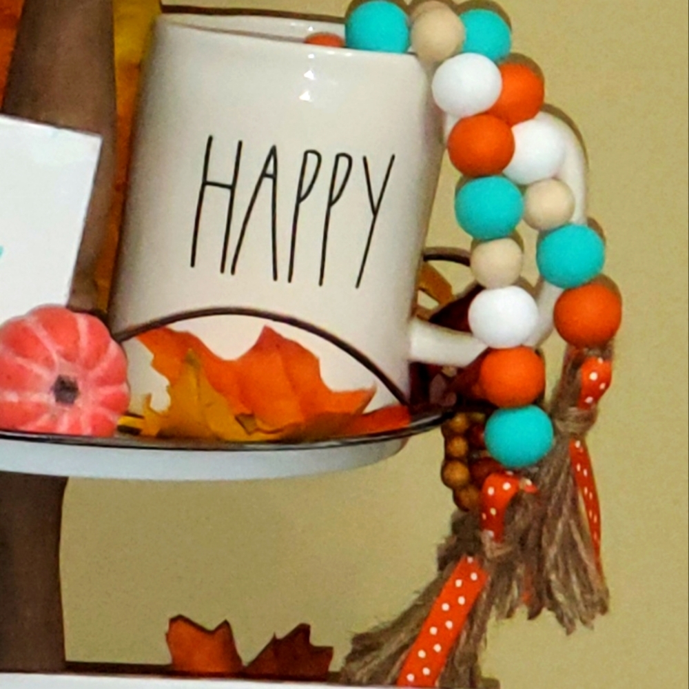 Farm Fresh Pumpkins Bead Garland